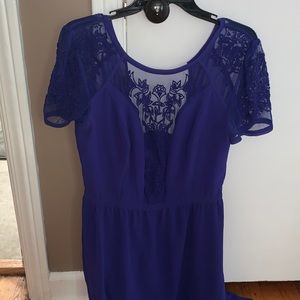 Royal Blue cocktail dress size 10